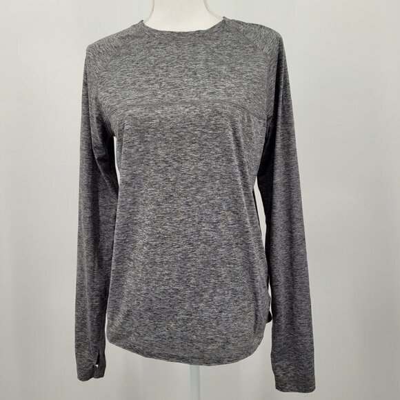 American Eagle Outfitters Tops - American Eagle Gray 360° Extreme Flex Long Sleeve Shirt